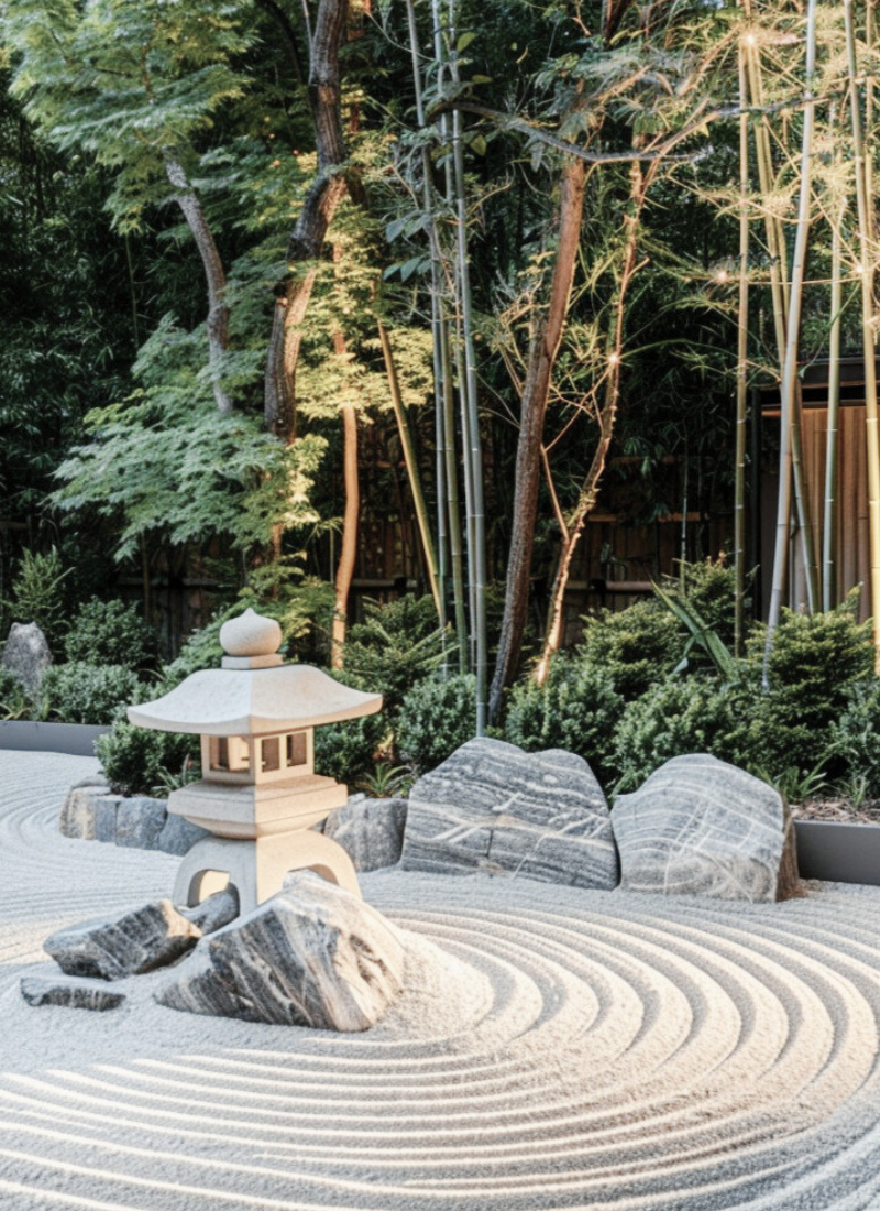 pagoda zen garden
